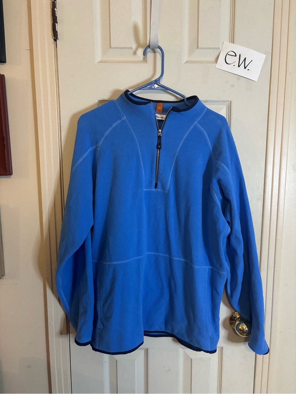 Peter Millar Men’s Blue Half-Zip Pullover